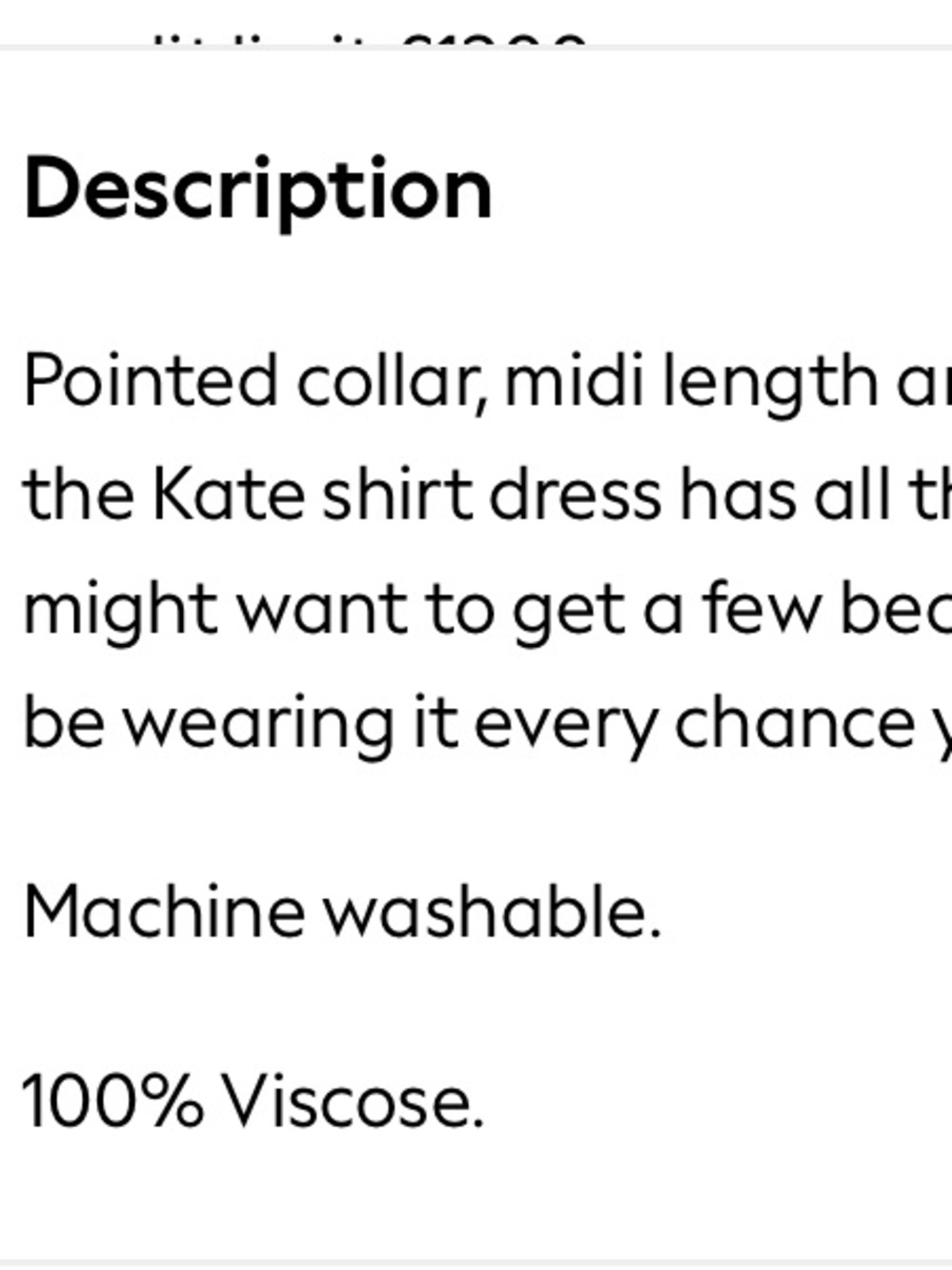 Boden Kate Abstract Midi Shirt Dress size 8P - Picture 14 of 14
